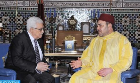 HM the King Reiterates Morocco's Constant Position in Support of Palestinian Cause in Message to President Mahmoud Abbas