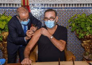 King Mohammed VI Receives Morocco’s 1st Dose of COVID-19 Vaccine